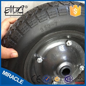 Poussette à roulettes en mousse PU, 4 pièces, pneu plat et résistant, <span class=keywords><strong>de</strong></span> 3.50 à 7 - Product Image 4