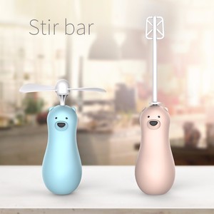 Fácil casa plástico portátil mano mini mezclador de mano eléctrico - Product Image 1