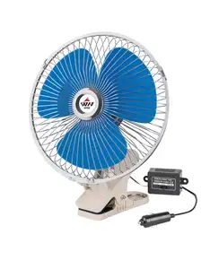 12V Oscillating FAN - 9 "230ミリメートルBlade/Dula SpeedためCar、Truck、Caravan、Boat