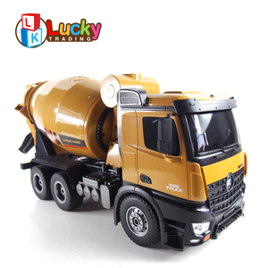Truk Pengaduk Beton Mainan Diecast Huina Model untuk Anak-Anak - Product Image 3
