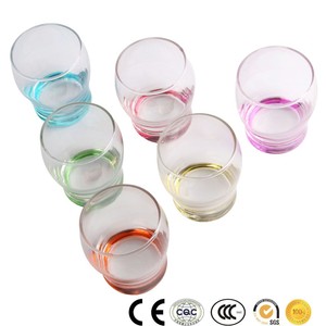2017 battre sellling tasse En Verre ensemble, Toscane Coloré Mécanisme verre D'eau, pas cher - Product Image 2