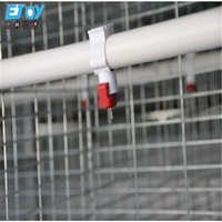 Cage exceptionnelle de couche de nouvelle condition d'équipement de ferme de poulet de 3-5 rangées pour la volaille 90-120 couches par prix d'usine direct d'ensemble