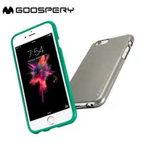 Orijinal Goospery mercury yumuşak kılıf Yumuşak TPU cep telefonu case arka yumuşak kılıf mercury iphone 7 7 artı