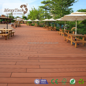 木製コンポダイティングWPCフローリング屋外テラス防水複合デッキ - Product Image 5