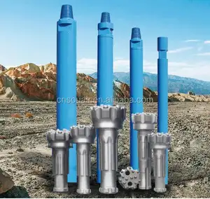 Hammer/drill pipe/ drill bits work for DTH Down The Hole Tophammer RC Reserve Circle type hydraulic drilling rig RDTs