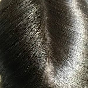 Migliore di vendita sottile pelle iniettato toupee degli uomini dei capelli