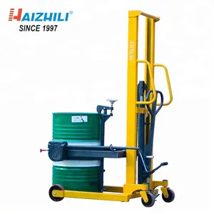 Hot Bán Thủy Lực Bằng Tay Stacker 350Kg Trống Thiết Bị Nâng Hạ