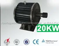 Preço barato 100 RPM 150 RPM 200 RPM também chamado gerador de vento 20kw gerador de ímã permanente sem escova do motor kit