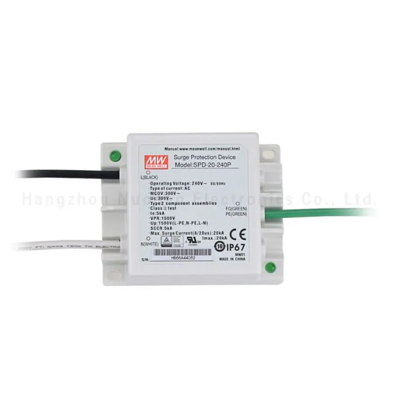 Mean well SPD-20-240P 20ka surge protection device