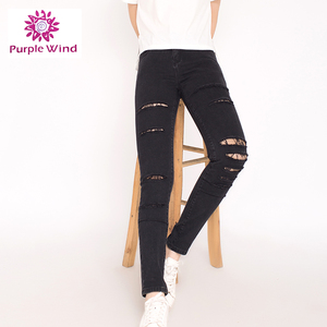 Nouvelle marque 2017 des états push up kan peut déchire skinny rock revival jeans - Product Image 6