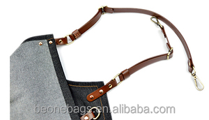 Largo/Corto Estilo Denim BABERO Delantal <span class=keywords><strong>de</strong></span> <span class=keywords><strong>Camarero</strong></span> Camarera - Product Image 5