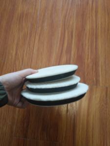 7 pouces 180 mm DA tampon tampon polisseuse <span class=keywords><strong>laine</strong></span> éponge tampon de polissage pour polissage grossier épilation à la cire convient aux polissoirs à double <span class=keywords><strong>Action</strong></span> - Product Image 5