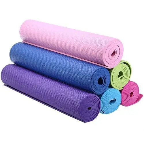 Esterilla de Yoga de PVC con impresión Digital de flores, colchoneta de PVC ecológica para Pilates y Fitness con logotipo personalizado, venta al por mayor