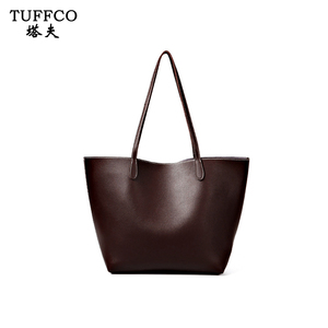Vintage <span class=keywords><strong>mujer</strong></span> bolsos de cuero bolsos de las señoras <span class=keywords><strong>grandes</strong></span> bolsas de hombro cartera fija - Product Image 4