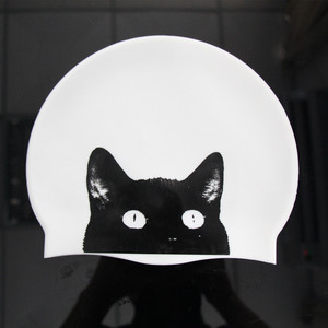 Casquette <span class=keywords><strong>de</strong></span> <span class=keywords><strong>bain</strong></span> imperméable en silicone, protection des cheveux, universelle, pour adultes, plate, pour la plongée, étanche - Product Image 6