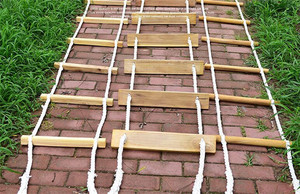 <span class=keywords><strong>Corde</strong></span> de sécurité en bois massif, avec échelle d'évacuation, outil de <span class=keywords><strong>secours</strong></span> d'urgence, nouvelle collection - Product Image 3