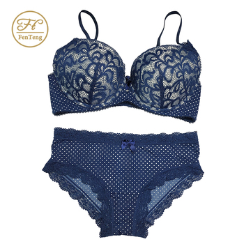 Hot sexy girl wear bra panty set bra underwear  push up bra and panty sets