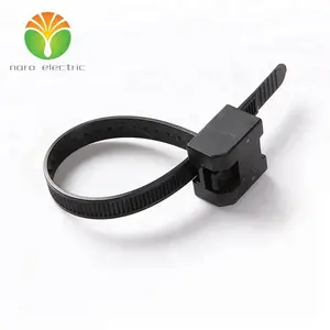 Pull mount Suit 1.0-2.0 plate 7.7 mm wide Black Aumotive cable ties ZD-1A (instead KPP011-99020)