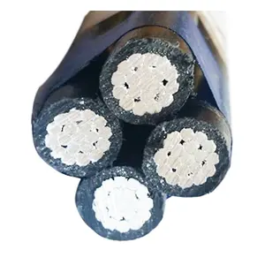 ABC cable manufacturer aac conductor type aluminium wire 10KV 11KV ABC Cable/cables abc price per meter