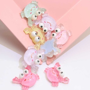 100 Cái Kawaii Nhựa Mô Phỏng Cua Nhỏ Nhựa Thủ Công Mỹ Nghệ Trang Trí Cho Điện Thoại Phụ Kiện Diy - Product Image 5