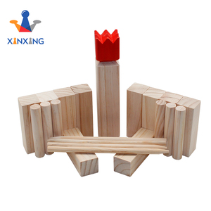 De madera de Kubb juego Viking <span class=keywords><strong>ajedrez</strong></span>-Premium de madera de Kubb conjunto torneo TAMAÑO DE Kubb juego de césped Original patio de juego - Product Image 5
