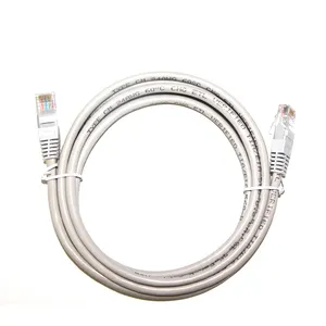 กลางแจ้ง Rj45 แพทช์ Cat5 cat6 24awg Ethernet เครือข่าย Cat6a Cat5 Cat5a แบน Ftp Utp Cat6 4 จุดสาย