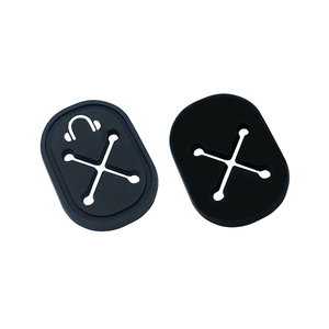 Piccoli Patch in PVC Morbido con Foro per Auricolari, Ricamati, Ecologici, Personalizzabili per Regali Promozionali e Aziendali - Product Image 4