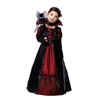 Kostum Cosplay Penyihir Halloween, Kostum Vampir untuk Anak-anak