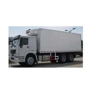 Caja refrigerada para motor diésel, camión congelador de alta calidad, camiones de servicio pesado, 6X4, 10 ruedas, 336, 371, EUR 2, a la venta