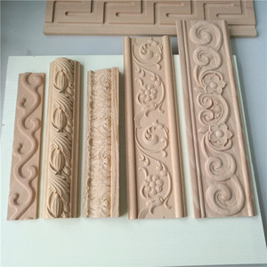 Moulage en <span class=keywords><strong>bois</strong></span> décoratif d'intérieur, garniture en <span class=keywords><strong>bois</strong></span> Antique - Product Image 6