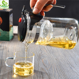 Unky-juego de té con filtro resistente al calor, tetera con revestimiento - Product Image 5