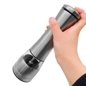 Molino Con <span class=keywords><strong>Pimienta</strong></span> De <span class=keywords><strong>La</strong></span> Batería Y Sal/Molinillo Eléctrico De Sal Y <span class=keywords><strong>Pimienta</strong></span> - Product Image 2