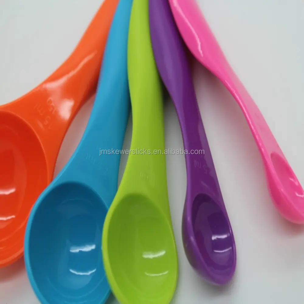 Customized Hard Plastic Spoon/Plastic Colored Spoons