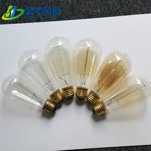 St64 E26 E27 Edison Style 360 Degree Vintage Light Bulbs For Decorative