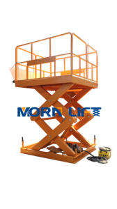 Tijera hidráulica plataforma elevadora 1 año de garantía y 1Ton peso altillos para venta - Product Image 5