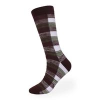 Vente en gros de haute qualité Fabricant de chaussettes de marque privée Chaussettes habillées en coton avec logo personnalisé pour hommes Fournisseur OEM en vrac