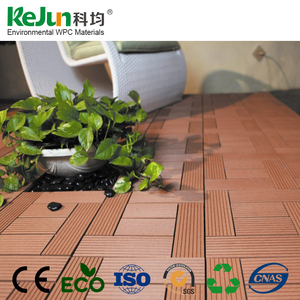 Newteck Jardín piscina wpc lowes azulejos terraza al aire libre/wpc enclavamiento baldosas cubierta diy - Product Image 5
