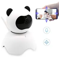 2022 новая доступная Wi-Fi беспроводная домашняя IP Сетевая камера 720P детский монитор с дизайном панды
