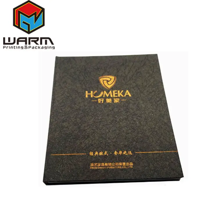 Texture Cloth Cover Hardcover Book Full Colour Printing with Goil Foil Embossed Cover Book Printing Books Printing Services