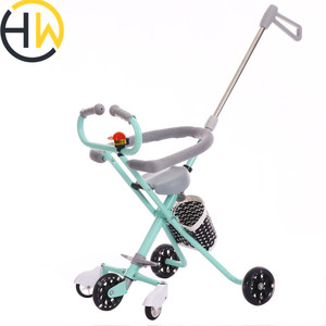 Lightweight for Micro <strong>Trike</strong> Buggy Plastic Ride-on Toy <strong>Baby</strong> <strong>Stroller</strong> for 2-4 Years for Age Range - Product Image 6