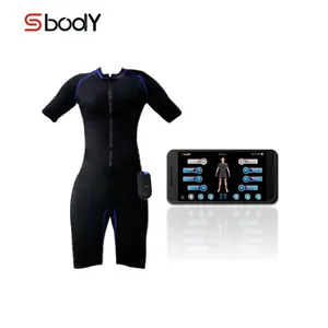 Sbody-máquina de Fitness EMS para entrenamiento muscular, uso doméstico, trajes secos