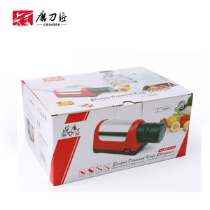 Affûteur de couteaux électrique à diamant à 2 étapes, système d'affûtage professionnel à revêtement diamanté pour couteaux de cuisine et couteaux d'office - Product Image 6
