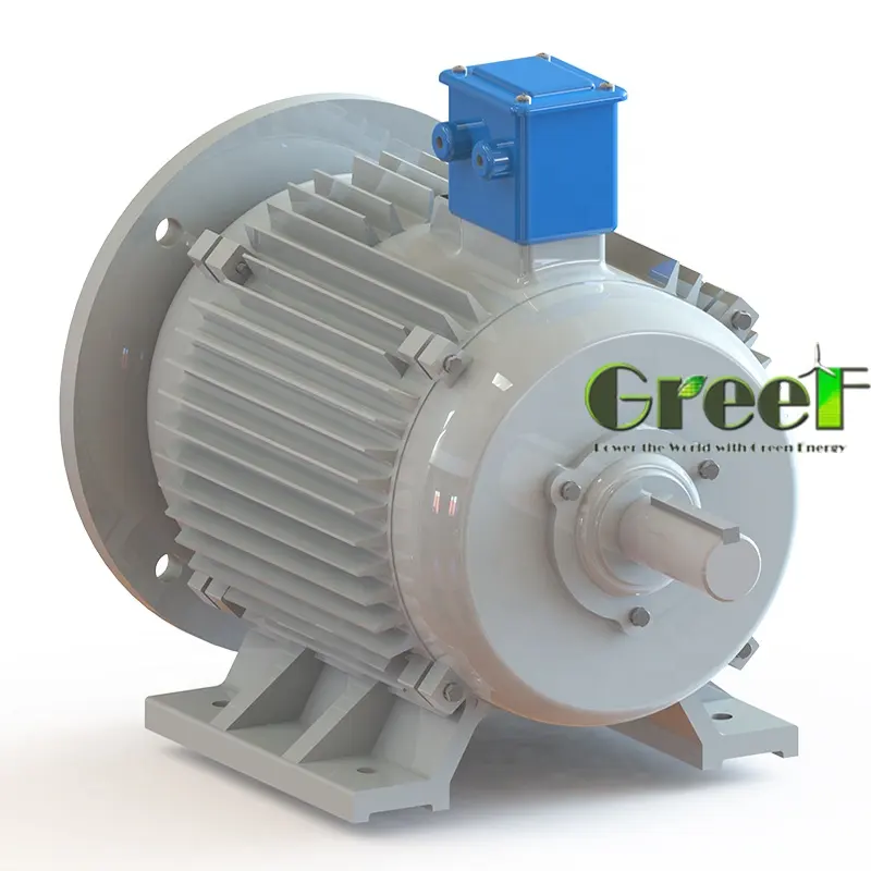 Hydro Powered Radial Flux 1Kw 2Kw Permanent Magnet Generator