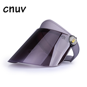 Casquette <span class=keywords><strong>Pare</strong></span>-<span class=keywords><strong>Soleil</strong></span> Personnalisée 2021 en Promotion – Visière Unisexe Réglable Anti-UV pour l'Été - Product Image 2