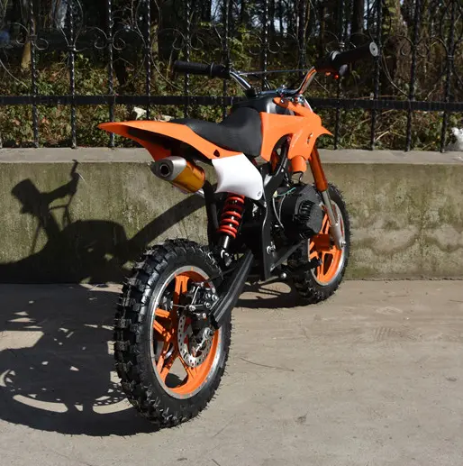 Baixo custo kick iniciar pesado motocross 125cc pit bike para adultos