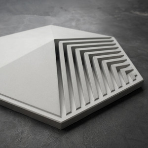 Bê Tông Tường Gạch Silicone Khuôn Tường Paster Molds Xi Măng Hình Học Nền Tường Gạch Khuôn Silica - Product Image 3