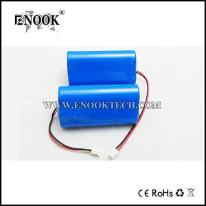 Customize 18650 battery pack <span class=keywords><strong>3</strong></span>,7 V/11.1v 2200 mAh/6600 mAh for electric bicycle and Electric tools - Product Image 1