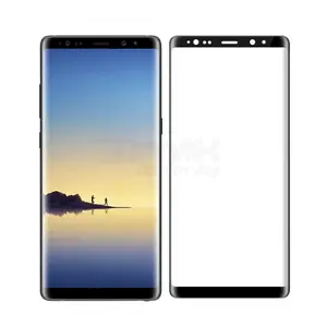 3d oleophobe beschichtung glas screen protector film für Samsung Note 8