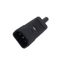 Adaptateur mâle-femelle IEC 60320 C13 C14 C15 C19, assemblage de prise