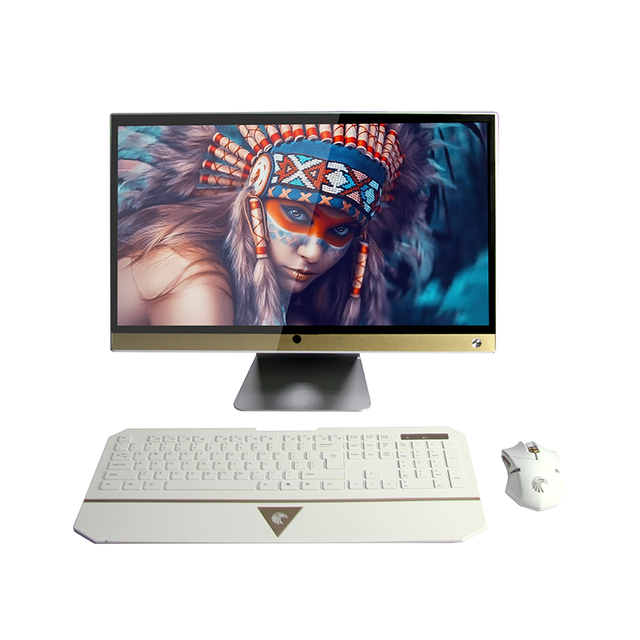 CHESTNUTER Industrial Pc Intel Core I5 Computer Hardware White One  Desktop All in One PC Desktop Computer